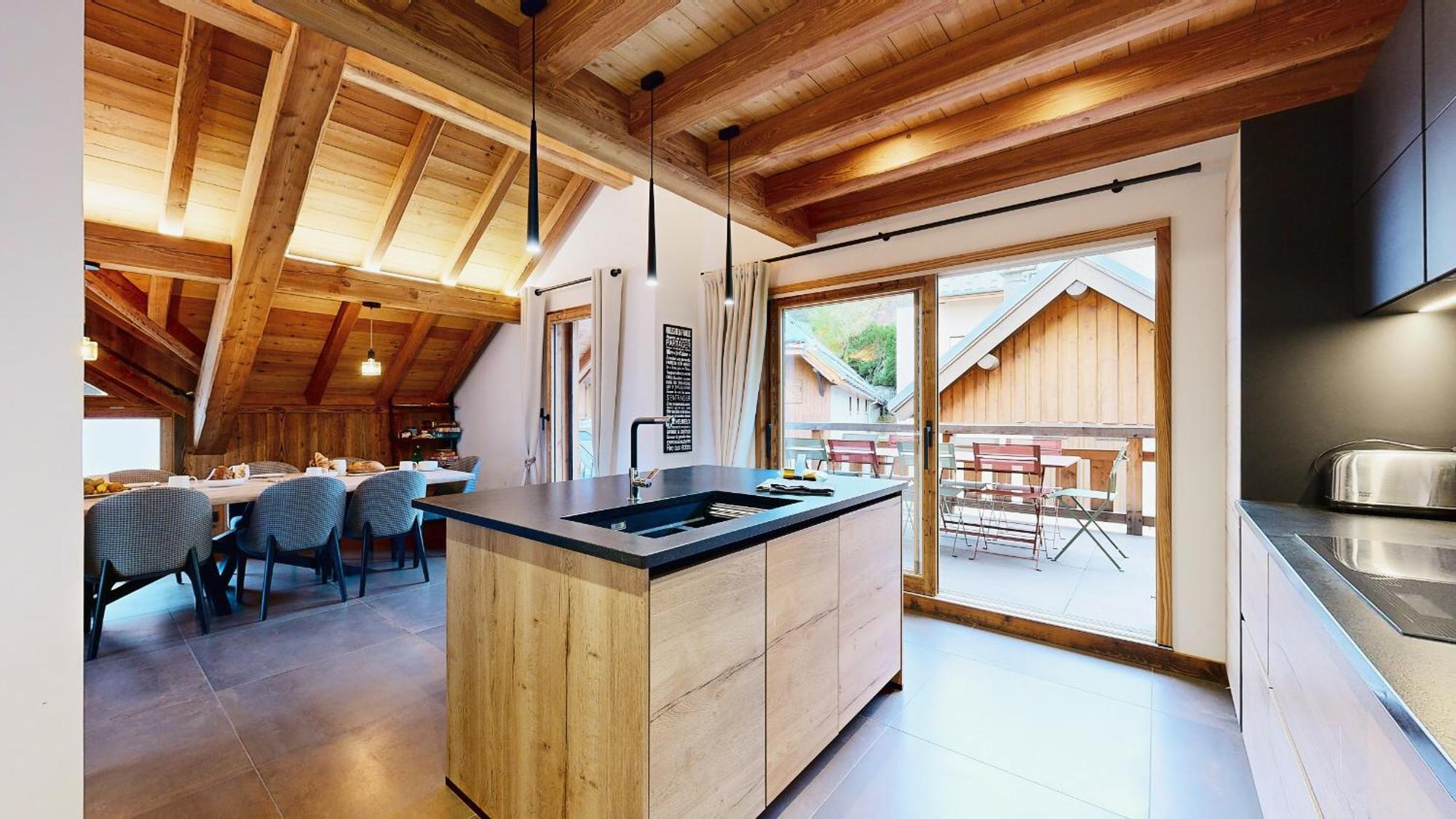 Chalet Setaz Valloire Eksteriør bilde