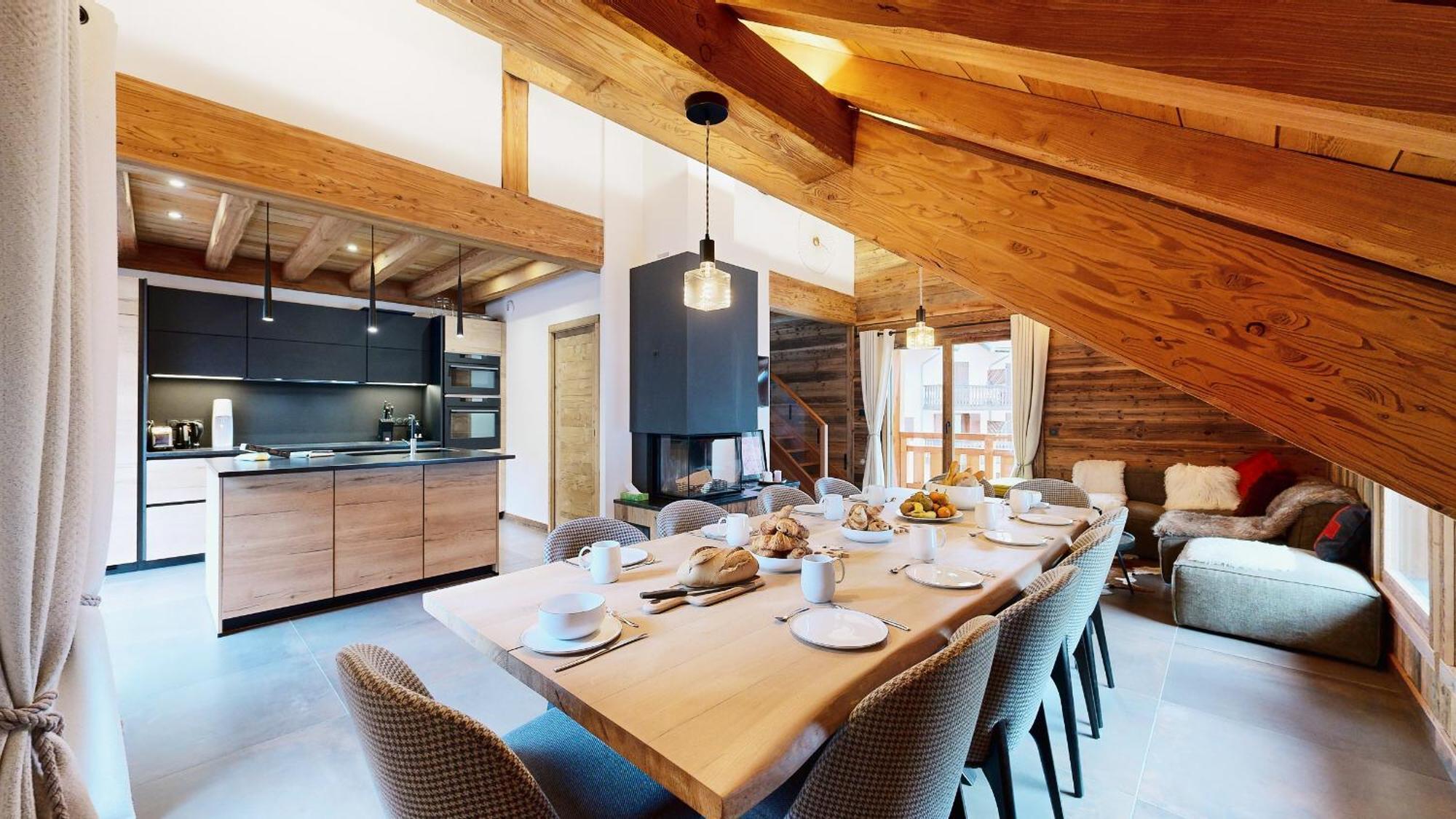 Chalet Setaz Valloire Eksteriør bilde