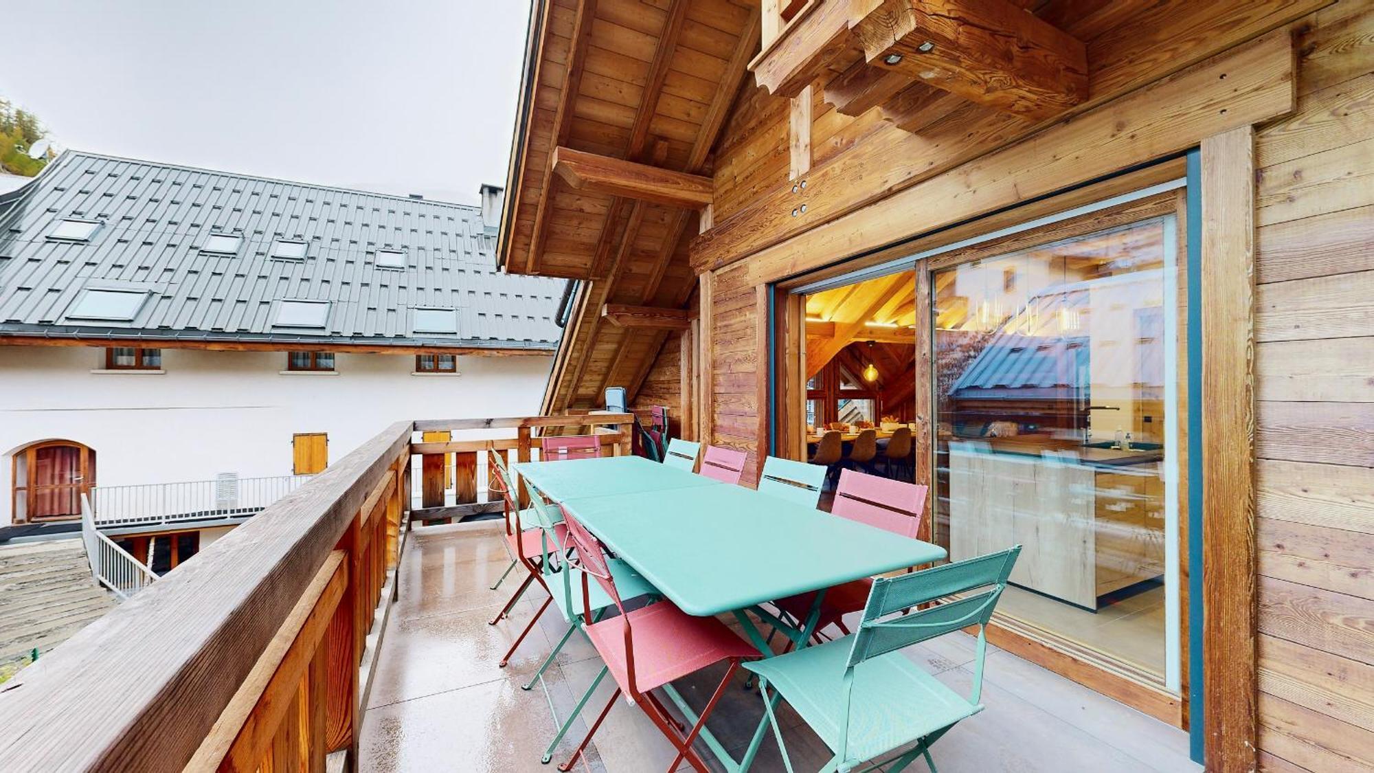 Chalet Setaz Valloire Eksteriør bilde